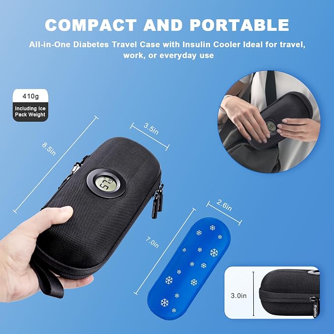 Krypthos Insulin Cooler Travel Case - Image 3