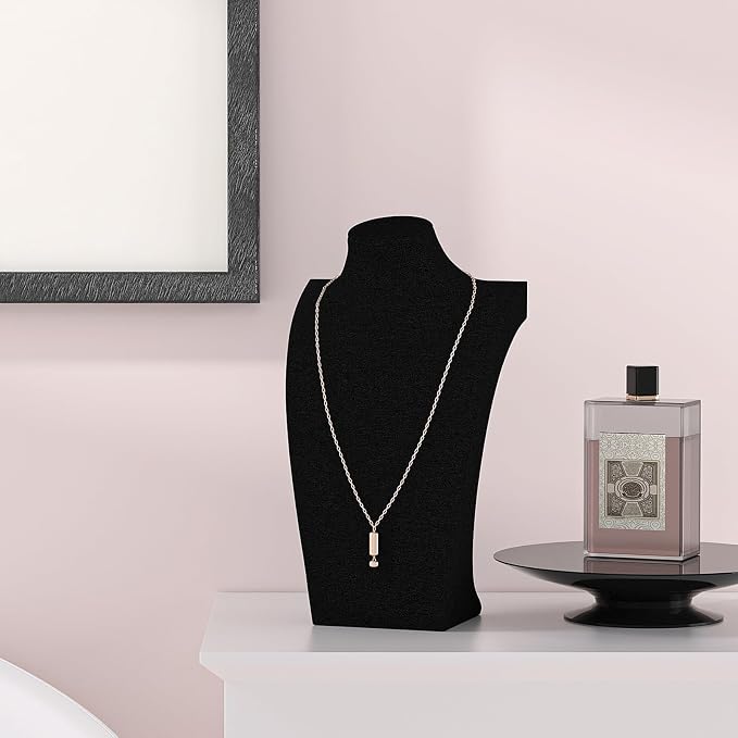 Necklace Bust Display Stand, Necklace Holder, Pendant Chain Necklace Organizer - Image 3