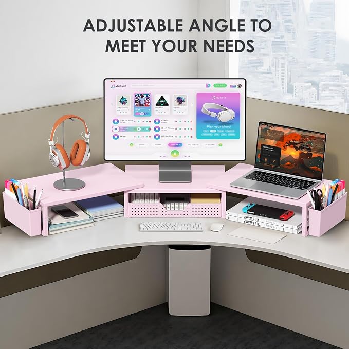 OPNICE Pink Desk Organizers and Accessories - Image 6