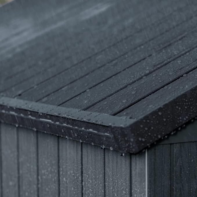 Keter Darwin 6x6 Ft All-Weather Storage Shed - Image 8