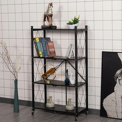 Life Hacks 2pcs 4-Tier Foldable Shelves - Image 2