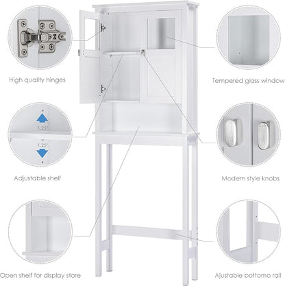 Spirich Bathroom Over the Toilet Storage Cabinet - Image 5