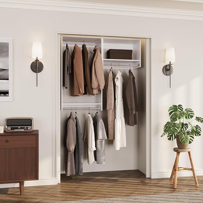 ROOMTEC Modular Closet System, Wooden Tower - Image 7