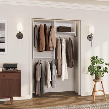 ROOMTEC Modular Closet System, Wooden Tower - Image 9