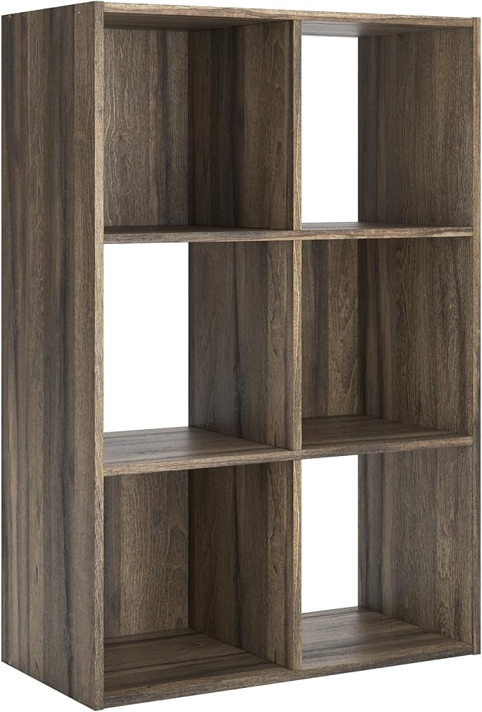 Signature Design by Ashley Shallifer 6 Cube Storage Organizer or Bookcase by SignatureDesignbyAshley