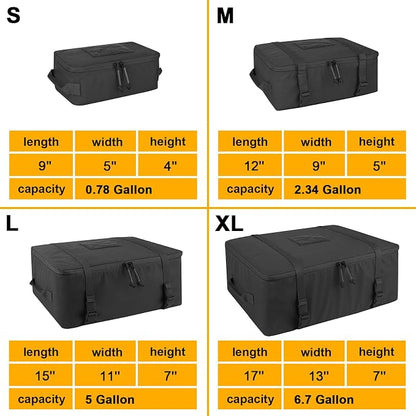 PETAC GEAR 4 PCS Tactical Modular Packing Cubes - Image 3