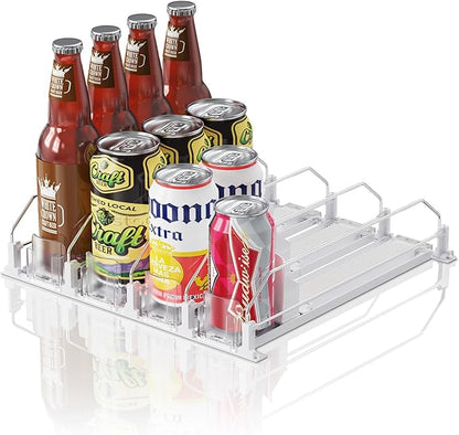 Drink Organizer for Mini Fridge, 12oz 16oz 20oz by LOVEFORBETTERLIFE