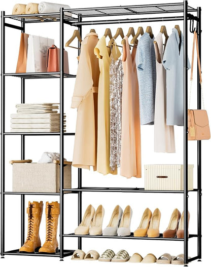 Closet Wardrobe, Closet Organizers and Storage System, Metal Clothes Rack | All by Neprock