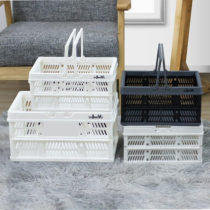 Plastic crates for storage, plastic baskets for organizing, 14.96x9.84x7.87" | - Image 6