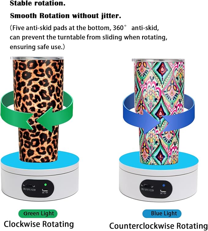 YVV Turner Cup Rotating Display Stand - Image 3
