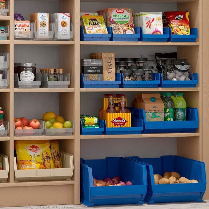 Akro-Mils 30164 Plastic Shelf Bins, Heavy Duty Storage Bins - Image 5