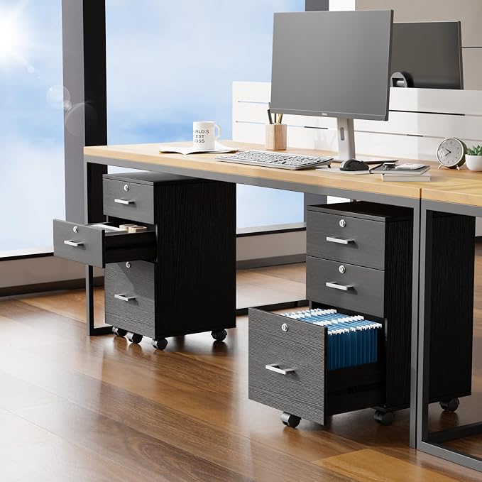 VINGLI 3-Drawer File Cabinet - Image 2