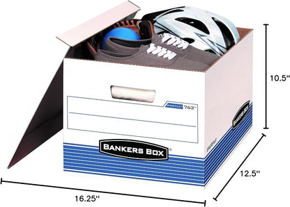 Bankers Box 20-Pack Medium Duty File Storage Boxes - Image 9