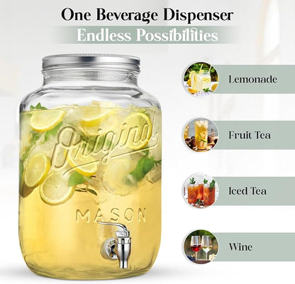 2 PACK-2 GALLON Drink Dispensers - Image 5