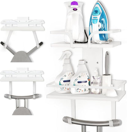 VINAEMO Ironing Board Hanger Wall Mount, 2-Layer Iron and Ironing Board Holder by VINAEMO