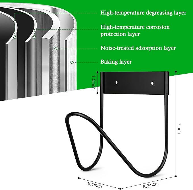 Hose Holder, Hose Hanger Wall Mount - Image 5