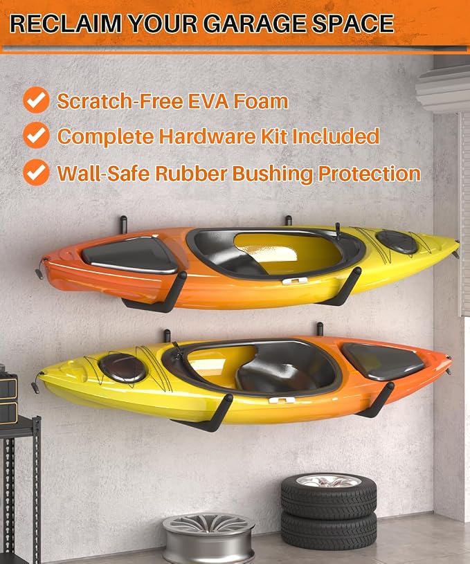 Heavy Duty Kayak Storage Rack - Image 2