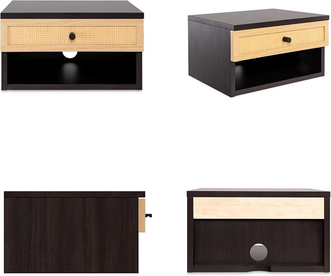 JONATHAN Y NST2000A Celerie 15.71" Mid-Century Modern Floating Wall Mounted - Image 5