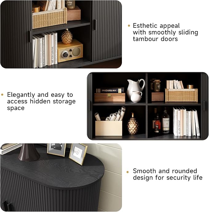 55" Sideboard Buffet Cabinet - Image 5