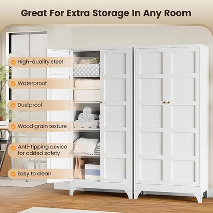 Yizosh Metal Storage Cabinet - Image 8