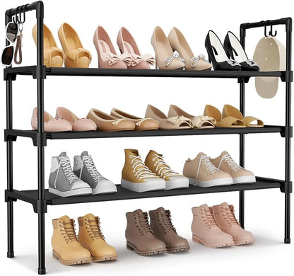 LANTEFUL 3 Tier Shoe Rack for Closet, Shoe Organizer by LANTEFULforTidyingHouse