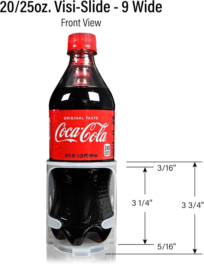 Visi-Slide 20oz Soda Beverage Dispenser - Image 4