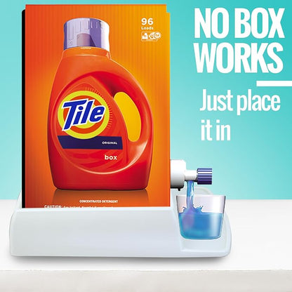 Skywin Detergent Box Riser, Raises Boxed Liquid Laundry Detergent Cup Holder & - Image 4
