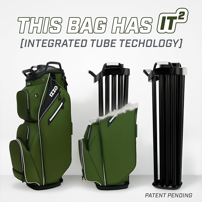 Izzo Ultimate Organizer Golf Cart Bag - Image 2