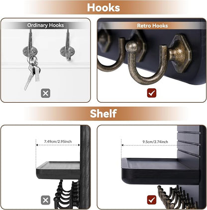 Key Holder for Wall, Mail Organizer Wall Mount - Image 5