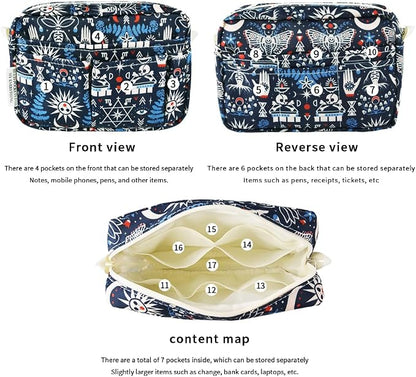 E-WEICHEN Multiple Pockets Portfolio Organizer - Image 4