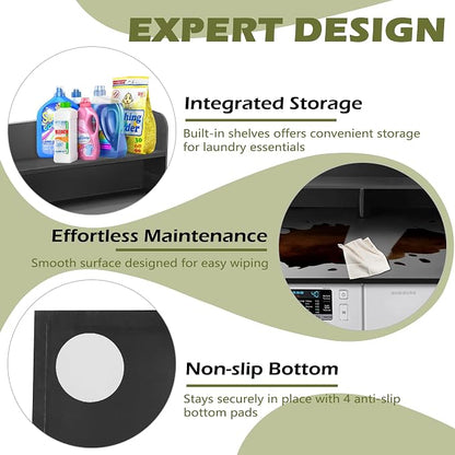 Royxen Laundry Countertop with Storage Universal Fit, Washer and Dryer - Image 4