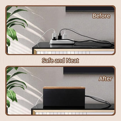Wood Cable Management Box - Image 5