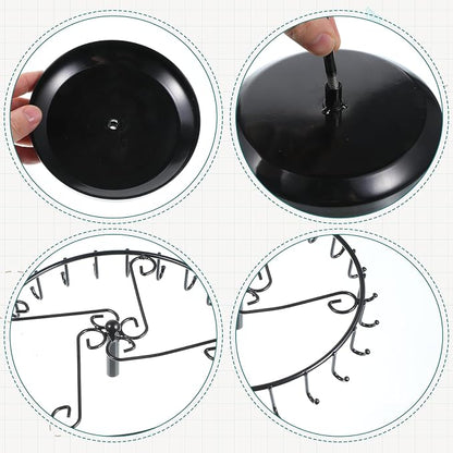 2 Pcs Rotating Necklace Holder Organizer - Image 6