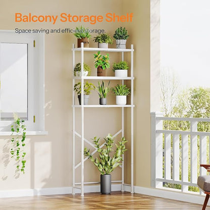 HOOBRO Over the Toilet Storage, 3-Tier Over Toilet Bathroom Organizer, - Image 6