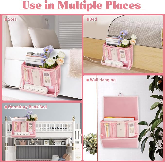 Bedside Caddy Bedside Storage Organizer Bedside Organizer - Image 6