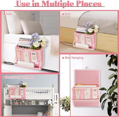 Bedside Caddy Bedside Storage Organizer Bedside Organizer - Image 6