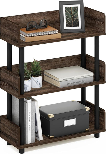 Furinno TURN-N-TUBE Display Shelf, 3-Tier Storage Shelves by Furinno-FitsYourSpaceFitsYourBudget