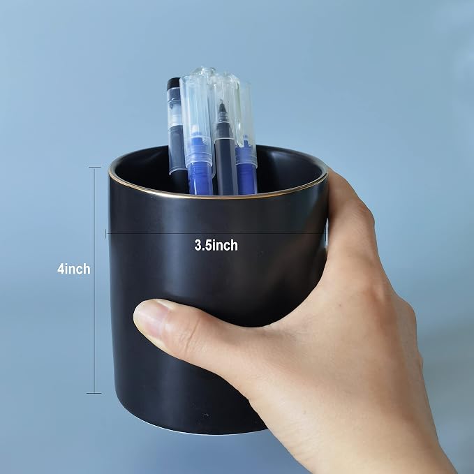 HANKOR Ceramic Pencil Holder for Desk - Image 5