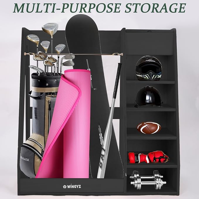 wingyz Wooden Golf Storage Organizer - Image 9