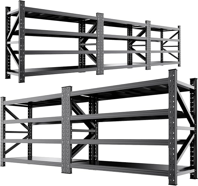 5-Pack 8000LBS Heavy Duty Garage Shelving by OrganizingStorageAssistant