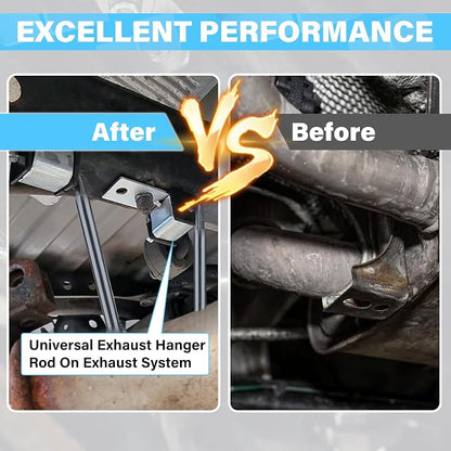 Universal Stainless Steel Exhaust Hanger Heavy-duty Exhaust Hanger Rod Exhaust - Image 4