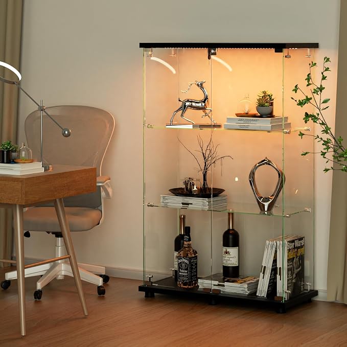 VINGLI Glass Display Cabinet - Image 4