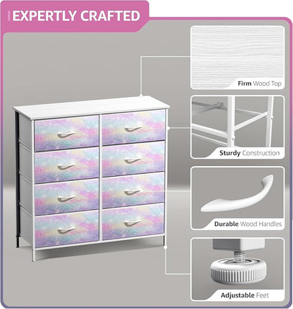 Sorbus Kids Dresser with 8 Drawers - Image 6