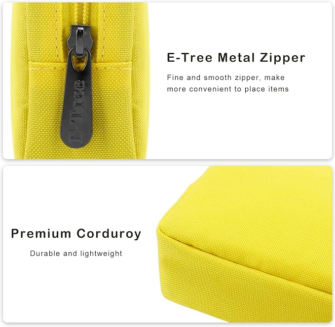 E-Tree Cute Small Makeup Bag, Cosmetic Toiletry Skin Care Make up Little Items - Image 2