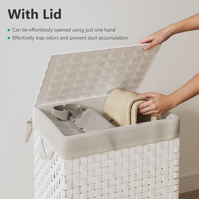 Foldable Laundry Hamper Basket - Image 2