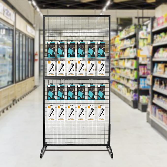 3'x 6' Gridwall Panel Display Stand - Image 2