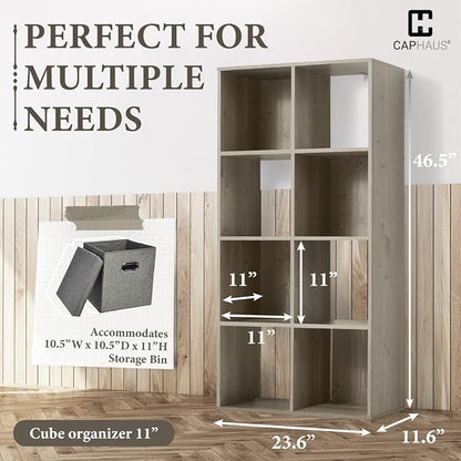 CAPHAUS Sturdy Room 11-Inch Cube Storage Organizer Shelf, - Image 3