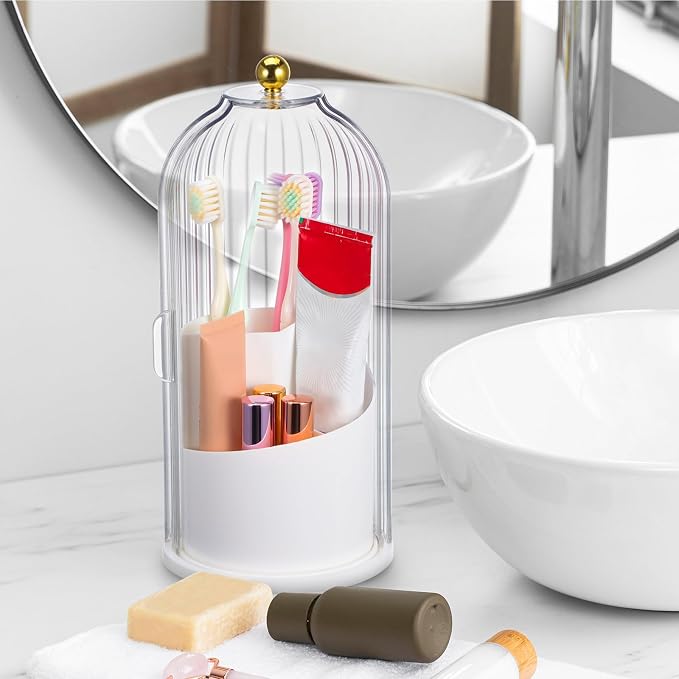 Rotating Makeup Brush Holder - Image 2