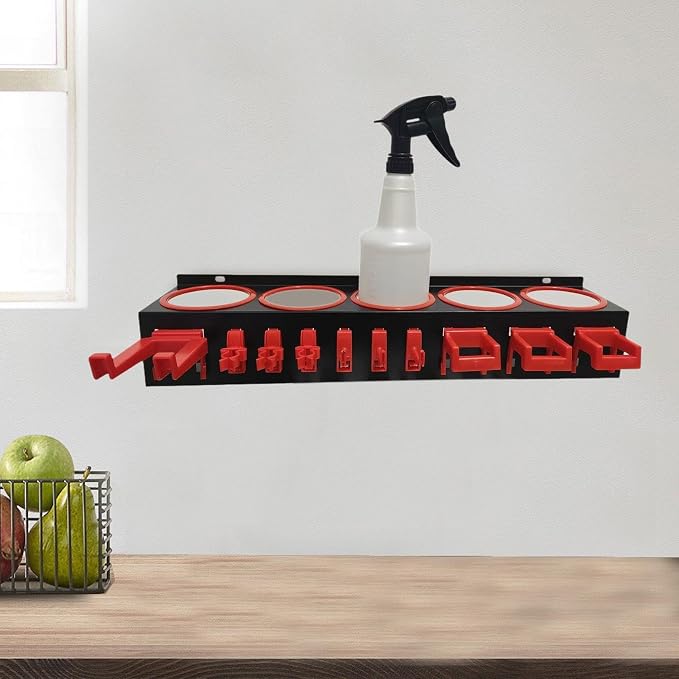 Spray Bottle Storage Rack Spray Can Holder Bracket Bottle Organizer Shelf - Image 5