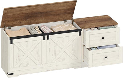 Hzuaneri 59" Storage Bench by Hzuaneri